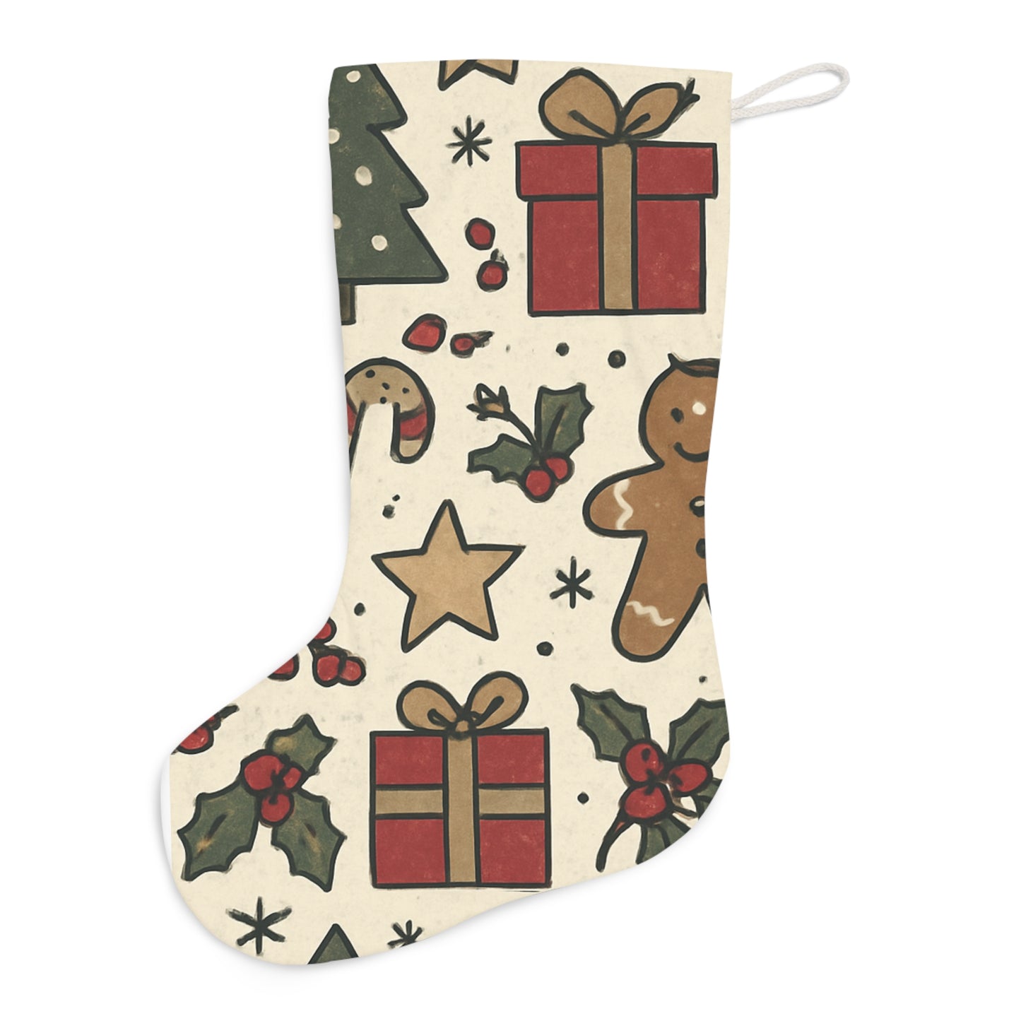 Cozy Holiday Stocking, Christmas Decor, Personalized Gift, Festive Home Accent, Kids Christmas Joy, Seasonal Traditions
