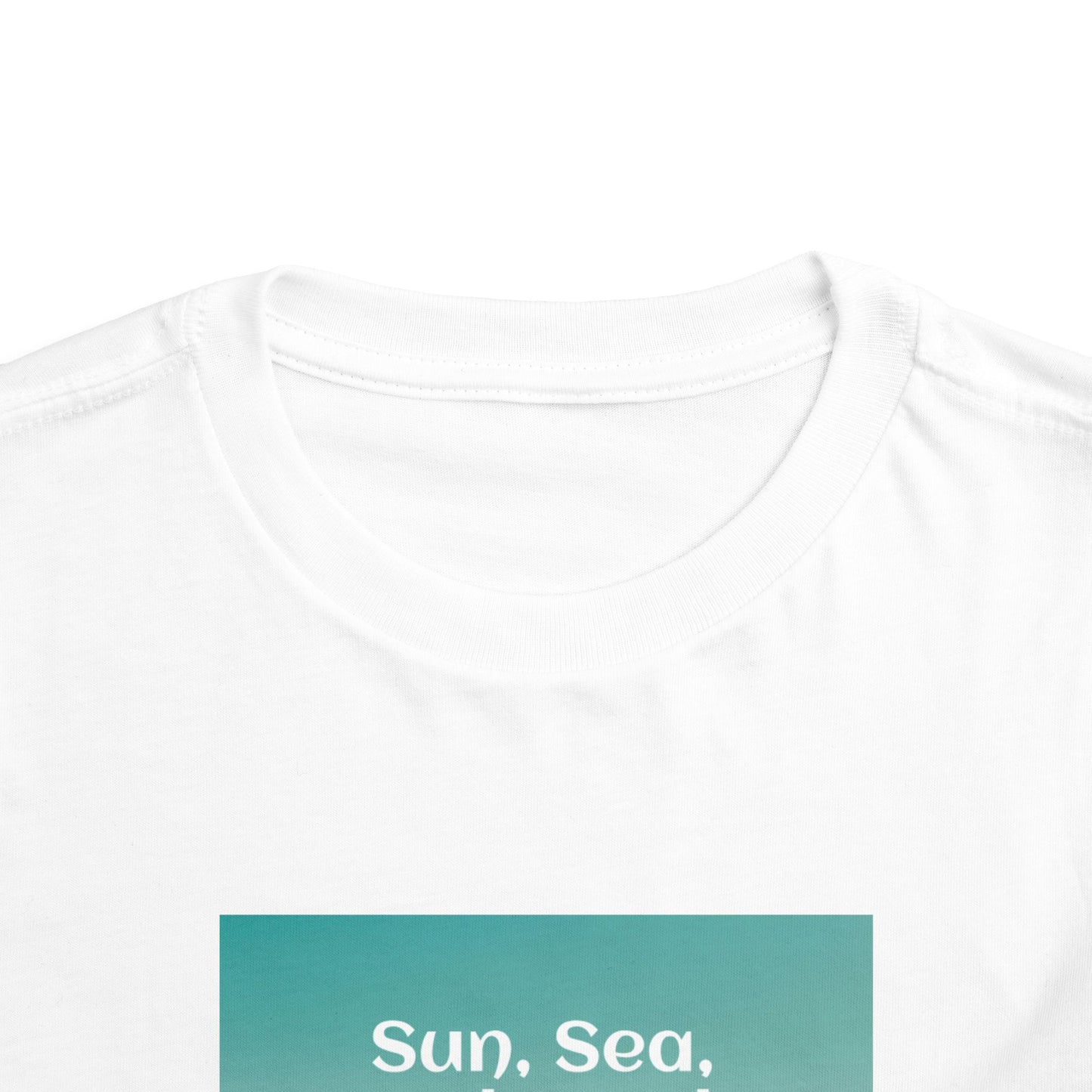 Toddler Beach Vibes Tee - Sun, Sea, and Sand, Summer Clothes, Vacation Outfit, Kids' Apparel, Beach Fun Shirt