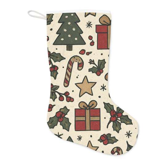 Cozy Holiday Stocking, Christmas Decor, Personalized Gift, Festive Home Accent, Kids Christmas Joy, Seasonal Traditions