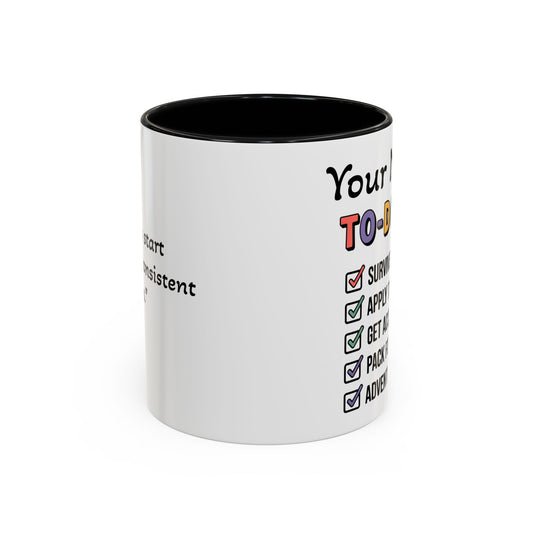 University To-Do List Coffee Mug: Motivational Student Gift